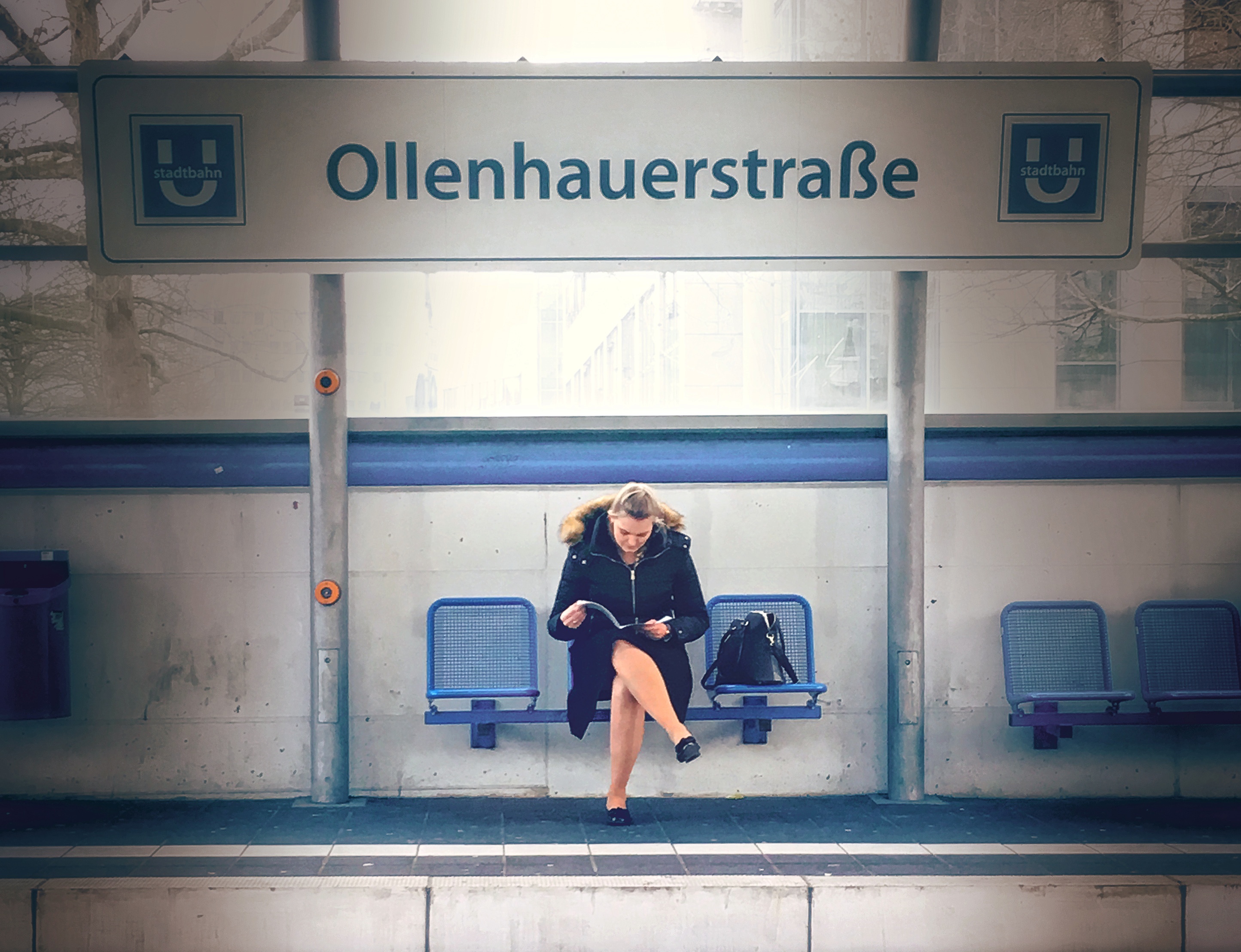 Free download high resolution image - free image free photo free stock image public domain picture -Woman reading on train station