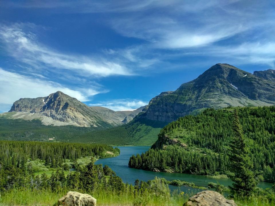 Free download high resolution image - free image free photo free stock image public domain picture  Lake Sherburne, Glacier National Park