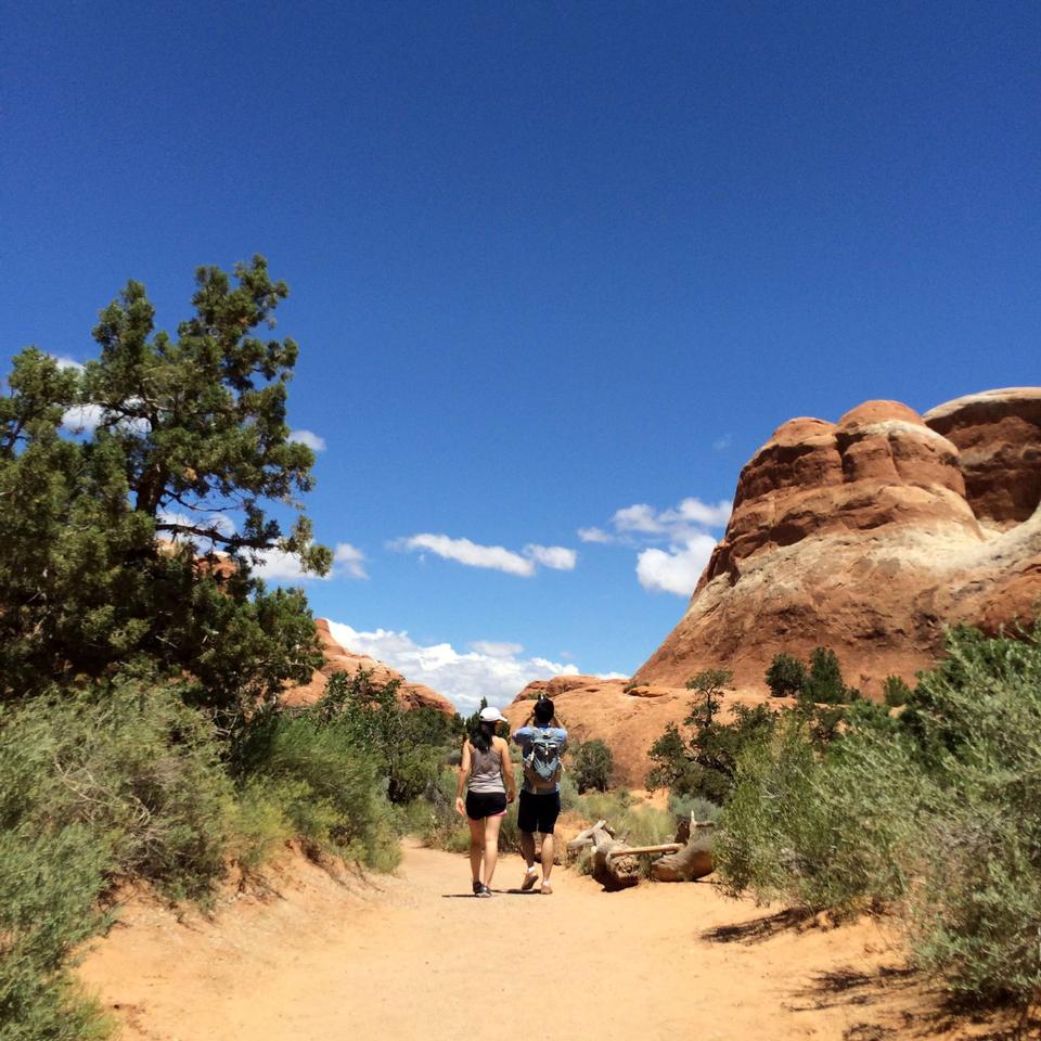 Free download high resolution image - free image free photo free stock image public domain picture  Hiking in Arches National Park