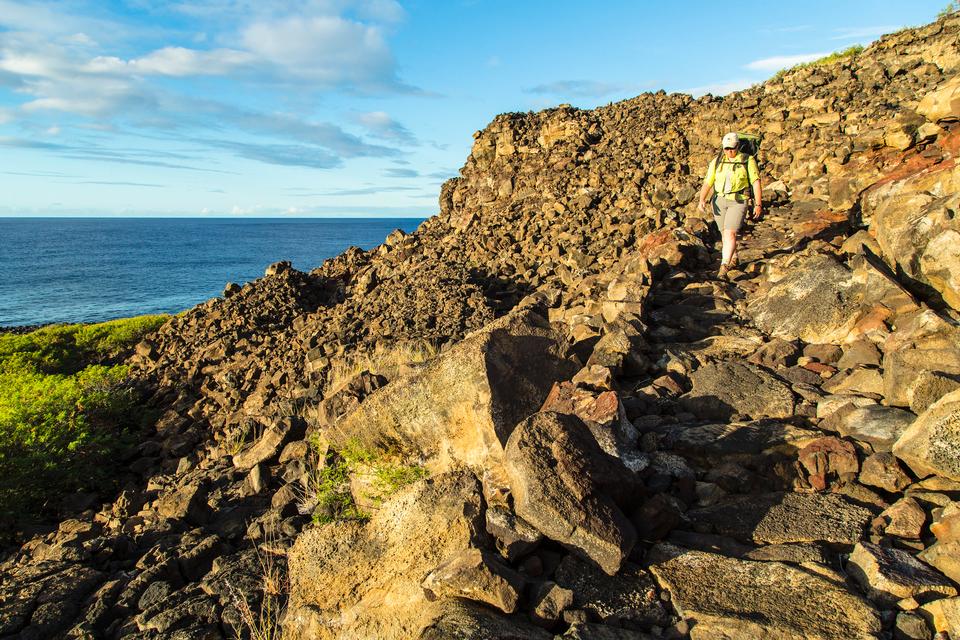 Free download high resolution image - free image free photo free stock image public domain picture  Backpacker on Puna Coast Trail