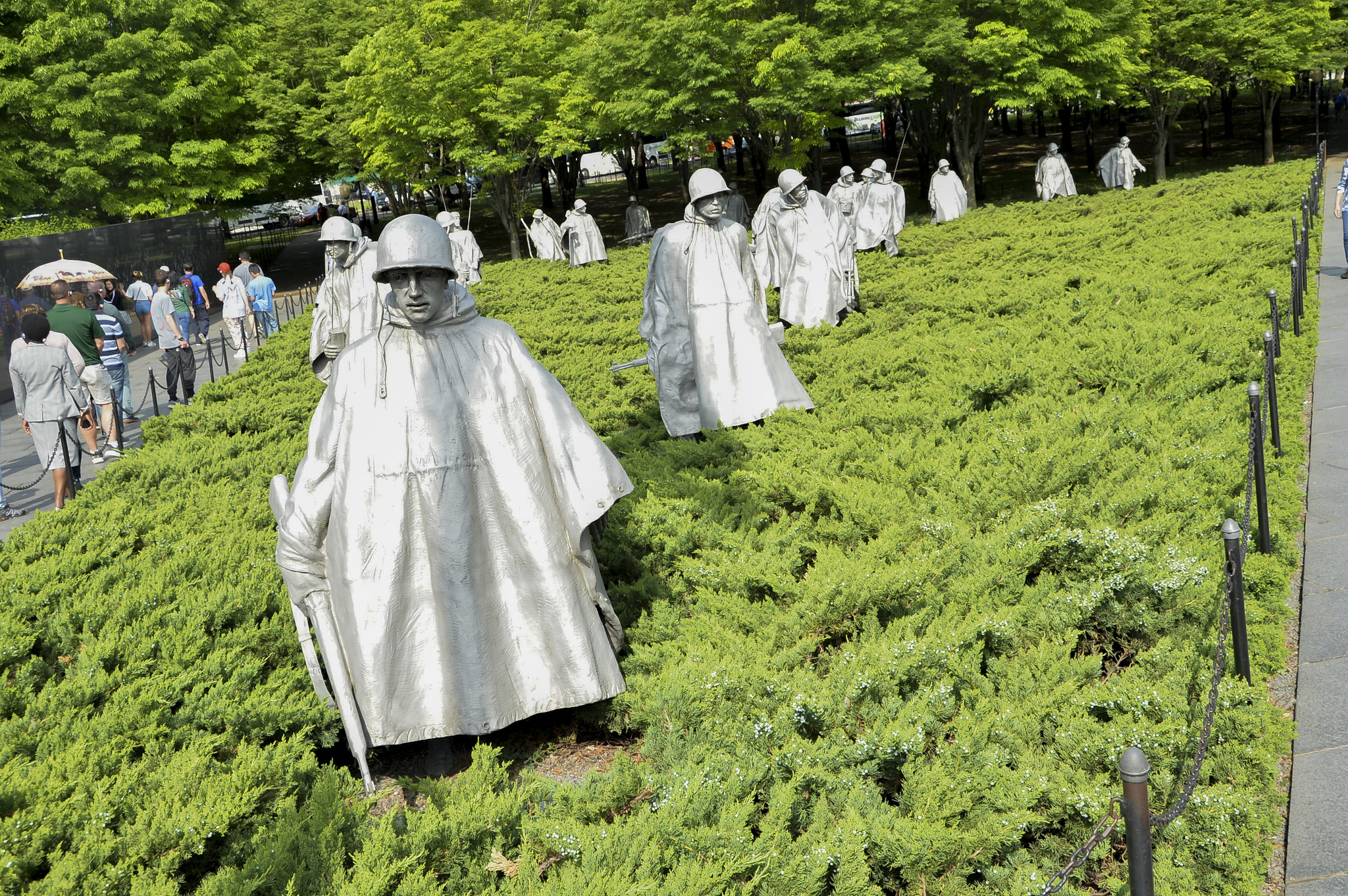 Free download high resolution image - free image free photo free stock image public domain picture -Korean War Memorial Nineteen statues