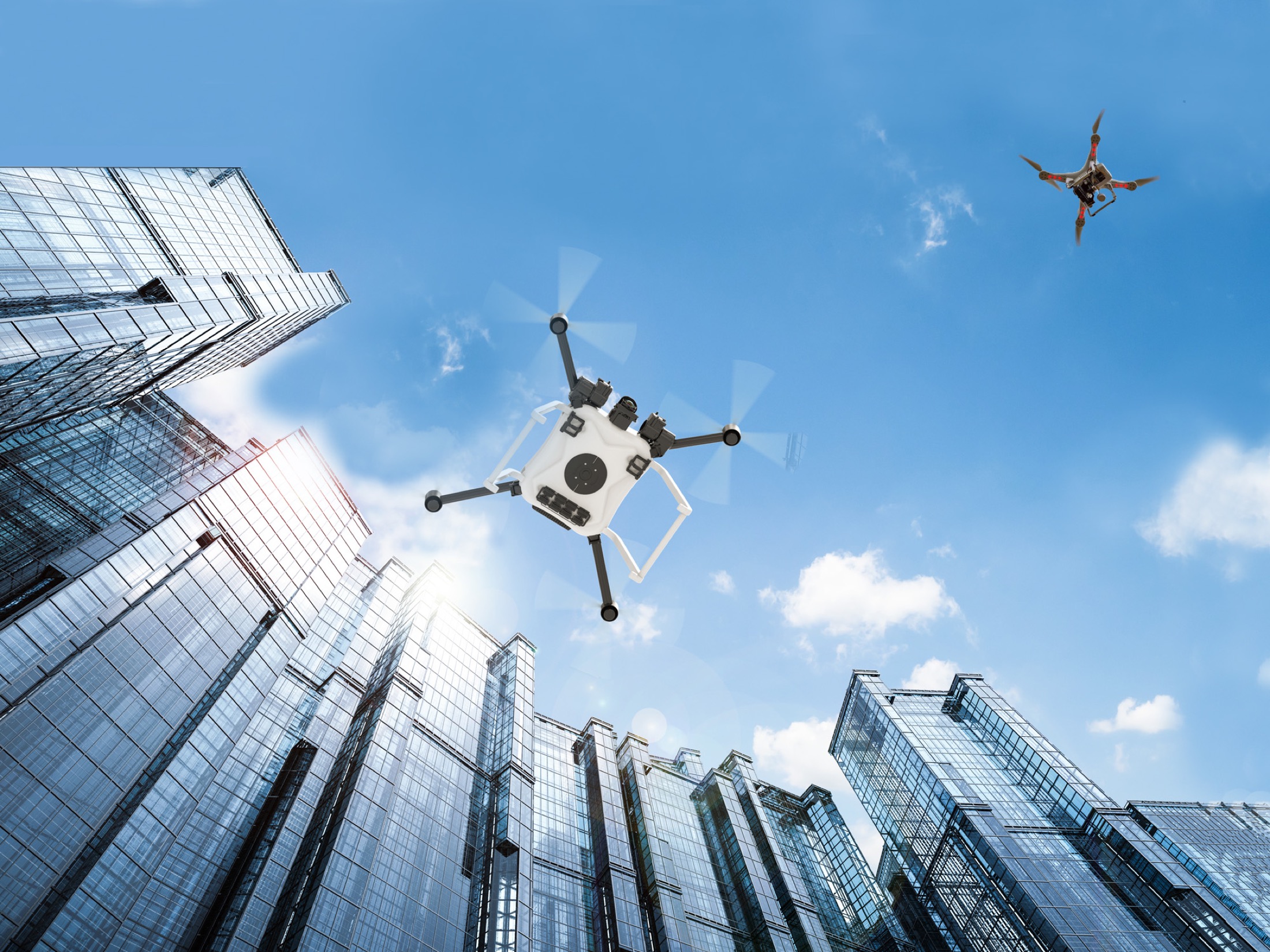 Free download high resolution image - free image free photo free stock image public domain picture -small drones navigating urban landscapes