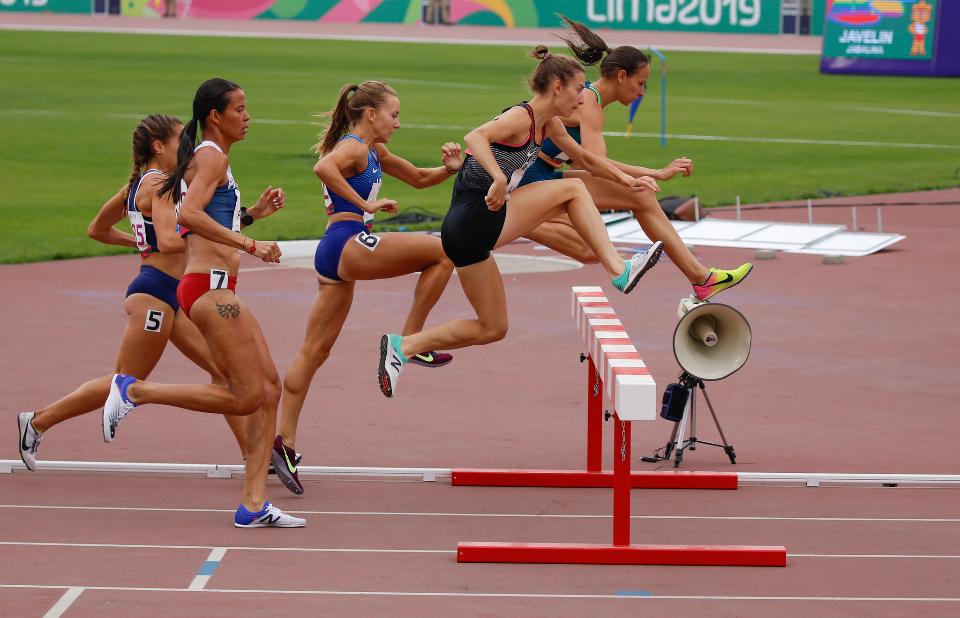 Free download high resolution image - free image free photo free stock image public domain picture  Female sprinter leaping over hurdles