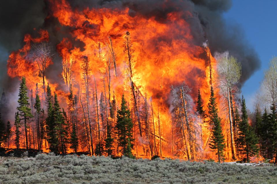 Free download high resolution image - free image free photo free stock image public domain picture  Flames and smoke rise from the South Monroe