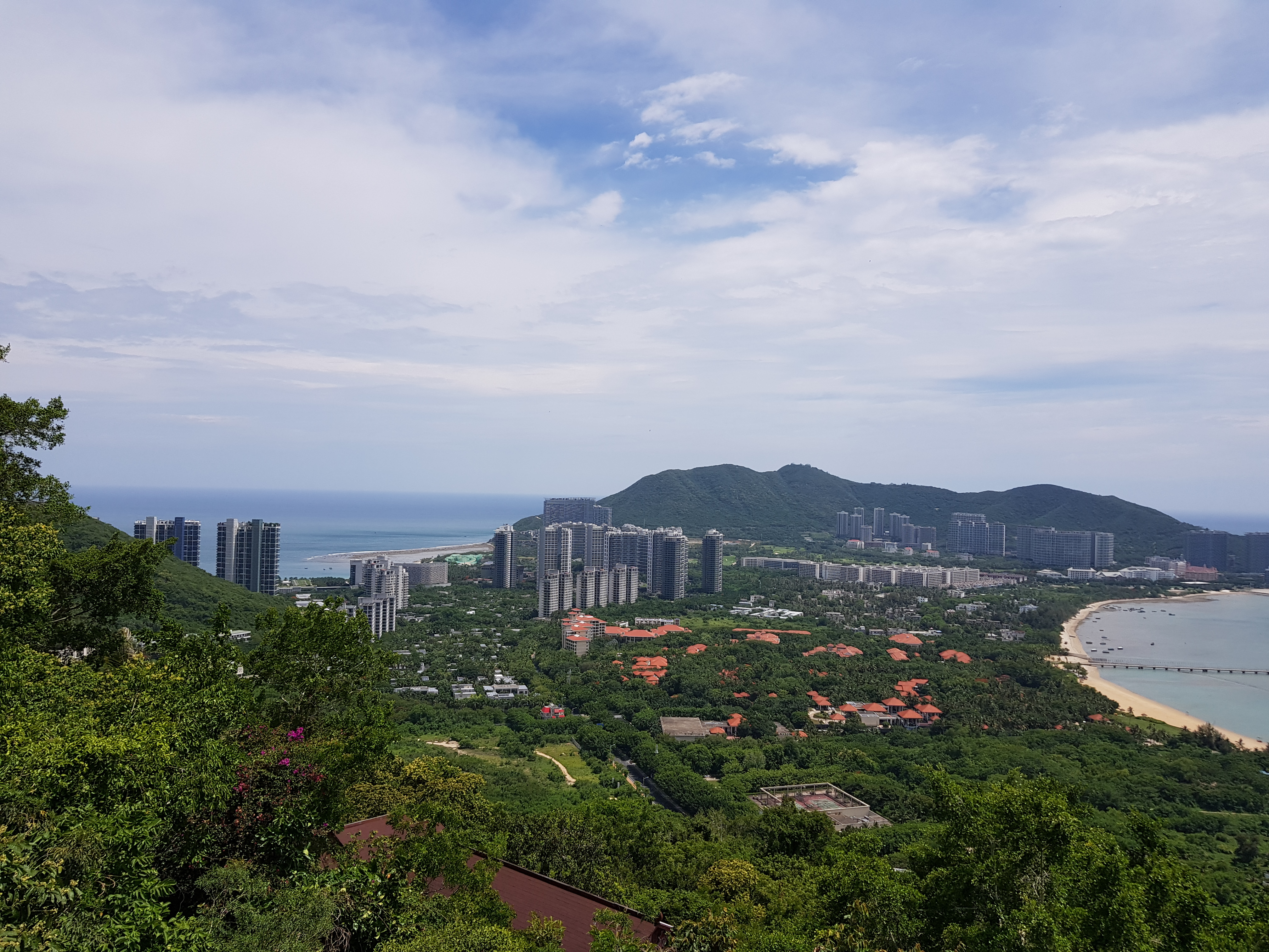 Free download high resolution image - free image free photo free stock image public domain picture -Panorama of the city from the park Luhuitou. Sanya, Hainan, China