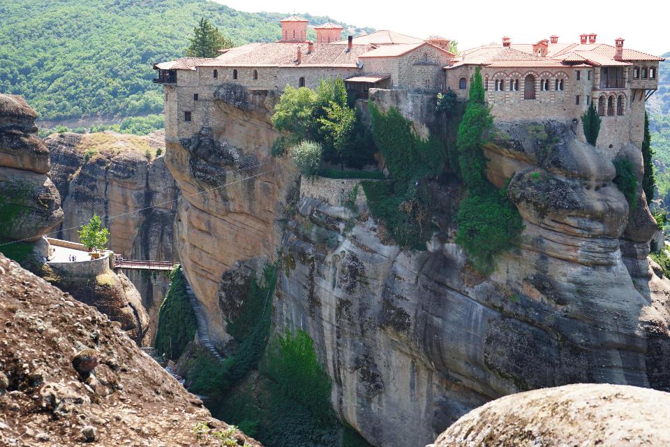 Free download high resolution image - free image free photo free stock image public domain picture  Mysterious hanging over rocks monasteries of Meteora, Greece