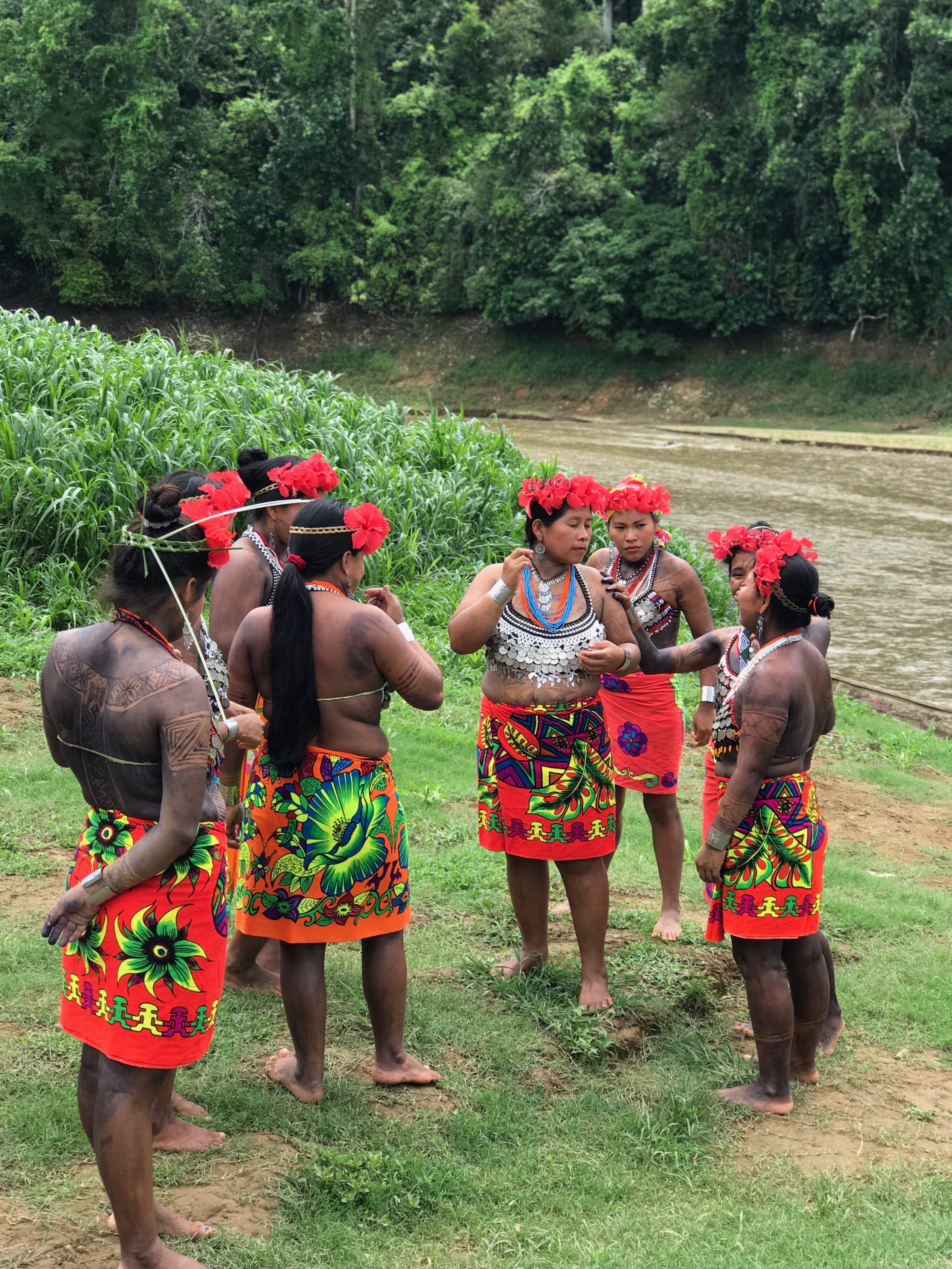 Free download high resolution image - free image free photo free stock image public domain picture -Indigenous Embera Indians in Embera village in Panama