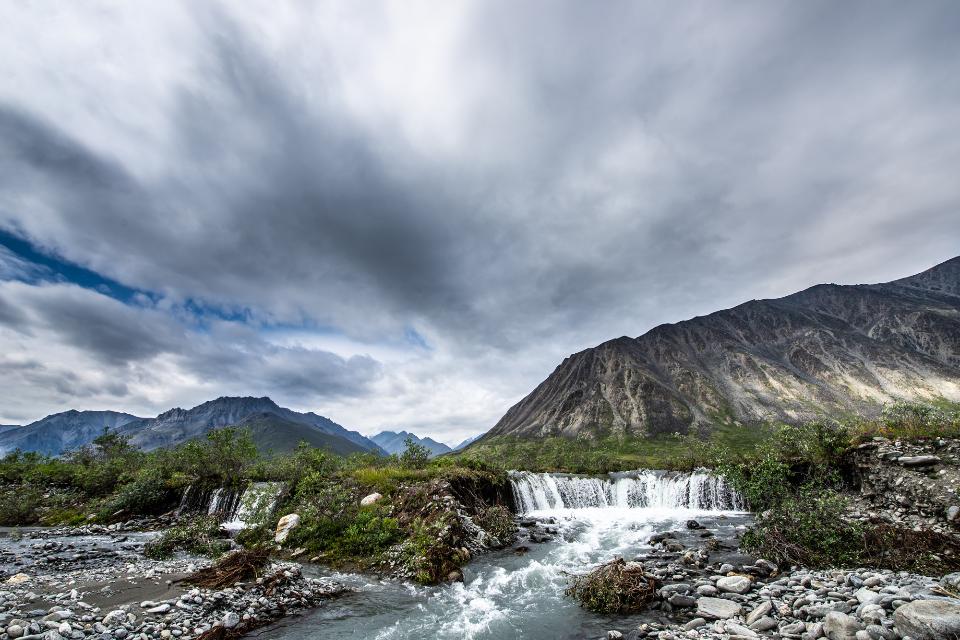 Free download high resolution image - free image free photo free stock image public domain picture  Waterfall in Arctic National Wildlife Refuge