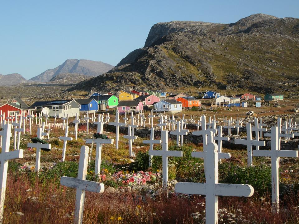 Free download high resolution image - free image free photo free stock image public domain picture  Cemetery and hill Nanortalik Greenland