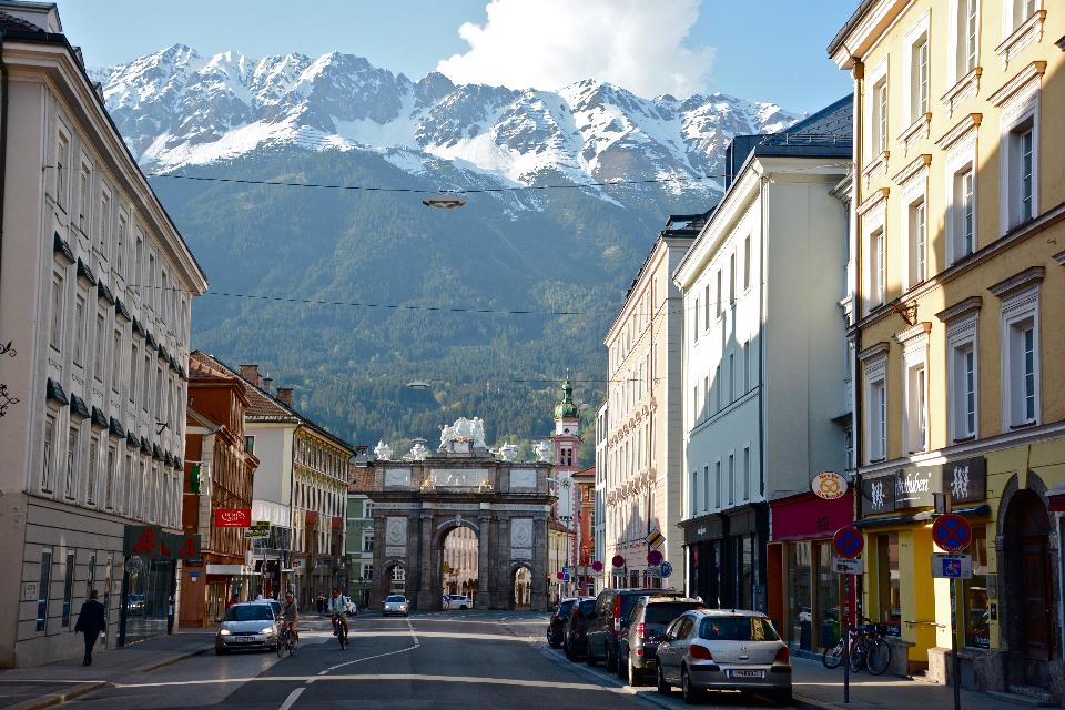 Free download high resolution image - free image free photo free stock image public domain picture  Evening scene in Innsbruck, Austria