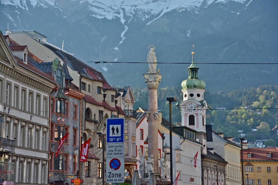 Free download high resolution image - free image free photo free stock image public domain picture  Evening scene in Innsbruck, Austria