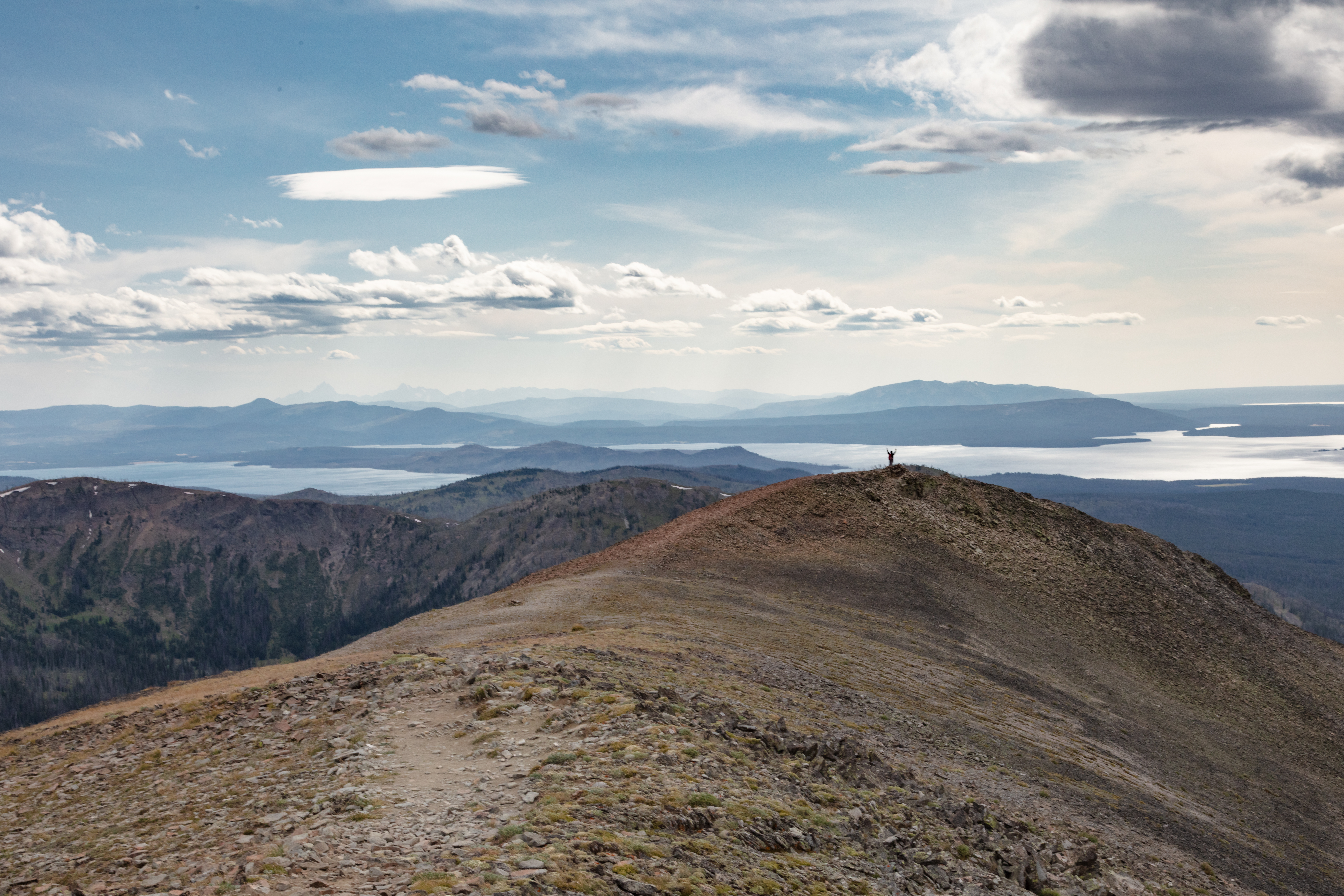 Free download high resolution image - free image free photo free stock image public domain picture -Hiker celebrating on the top of Avalanche Peak