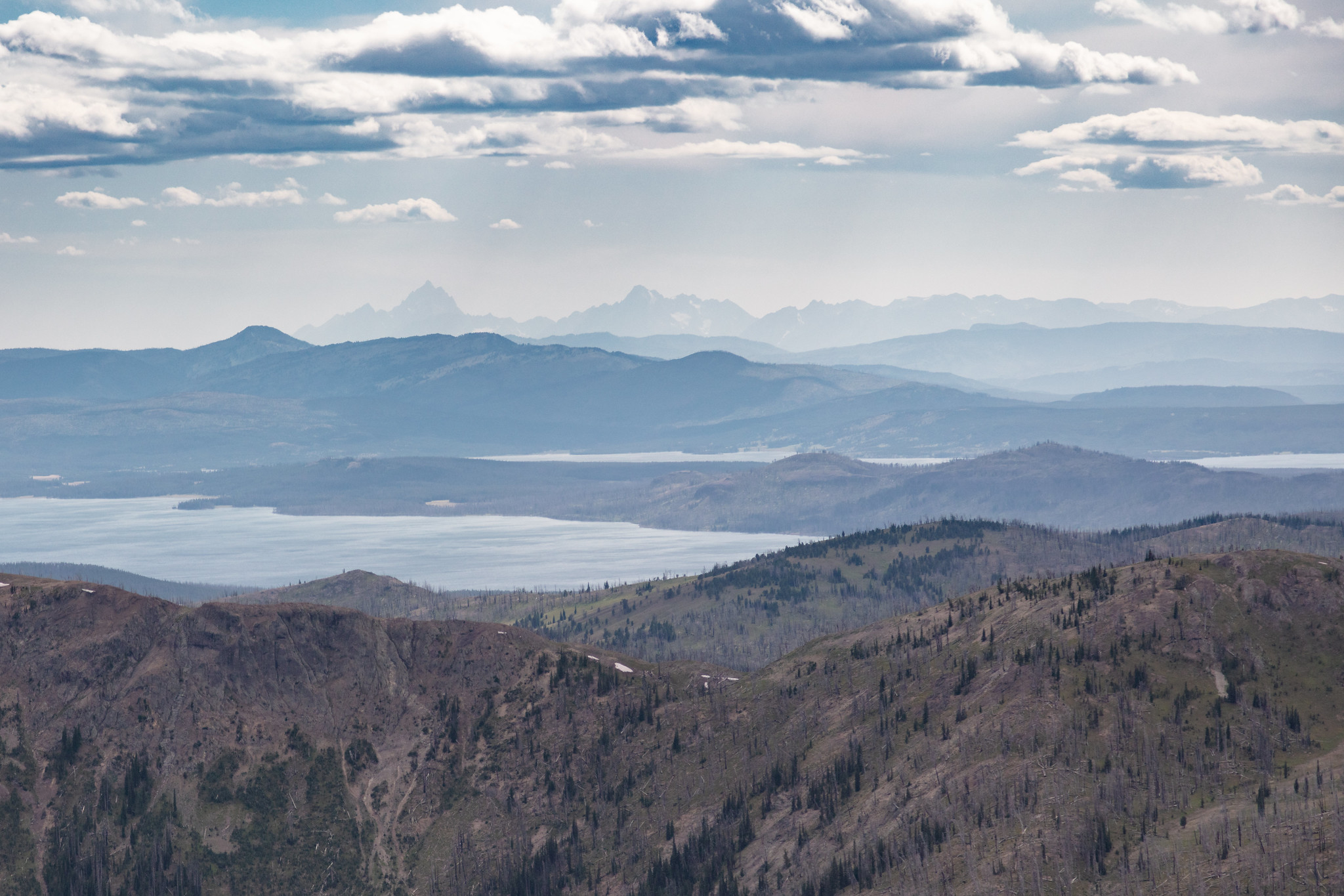 Free download high resolution image - free image free photo free stock image public domain picture -Teton Range and Yellowstone Lake from Avalanche Peak