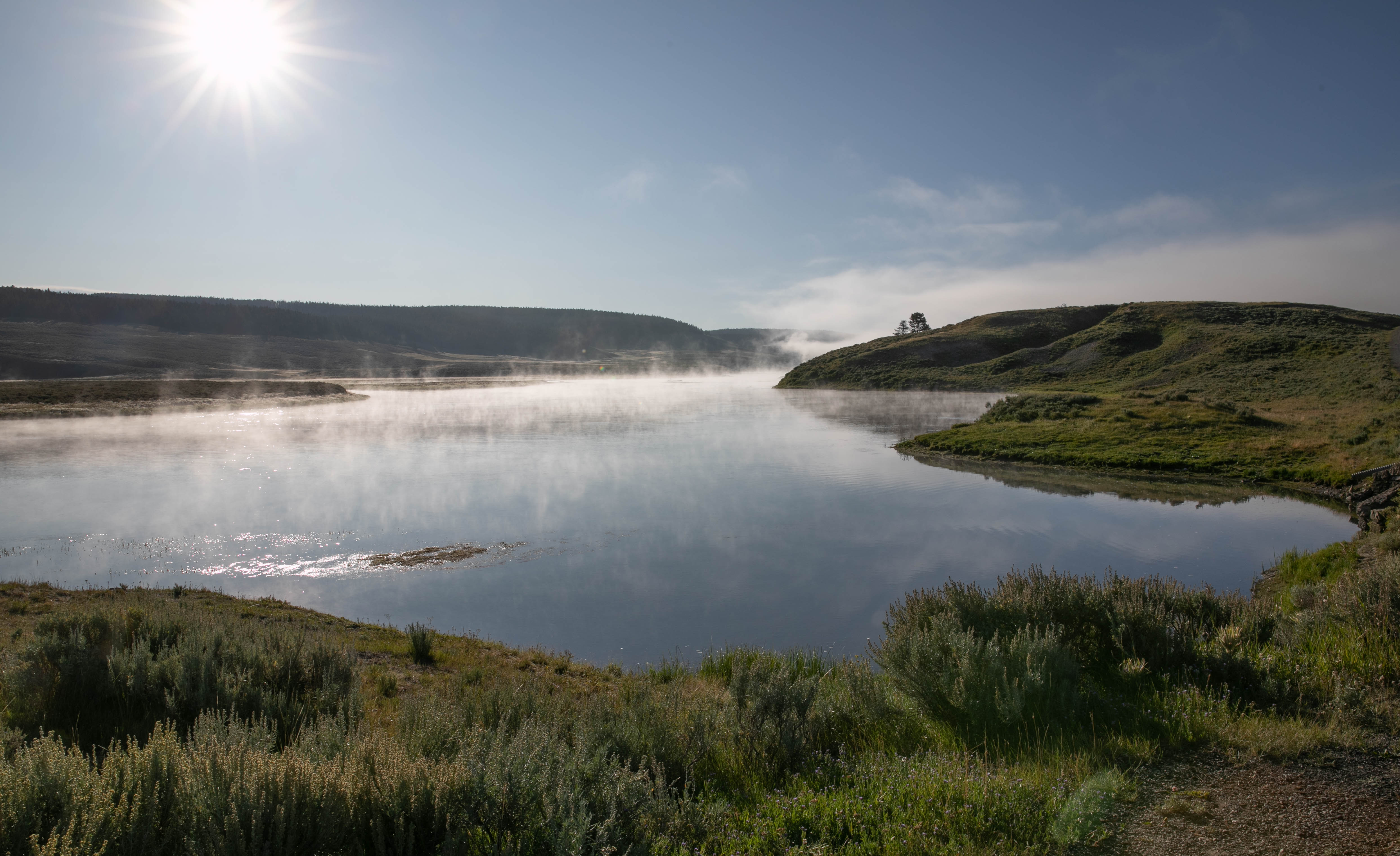 Free download high resolution image - free image free photo free stock image public domain picture -Yellowstone River in morning light