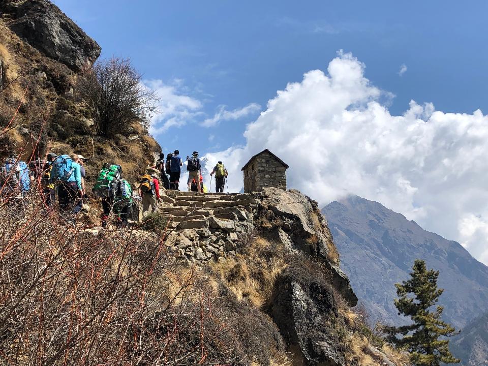 Free download high resolution image - free image free photo free stock image public domain picture  Trekking group on the way to the Everest Base Camp