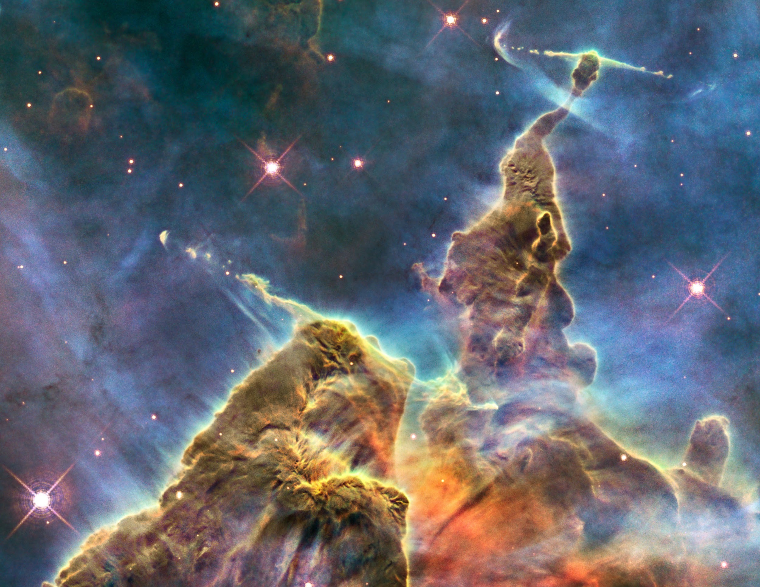 Free download high resolution image - free image free photo free stock image public domain picture -Carina Nebula's Mystic Mountain