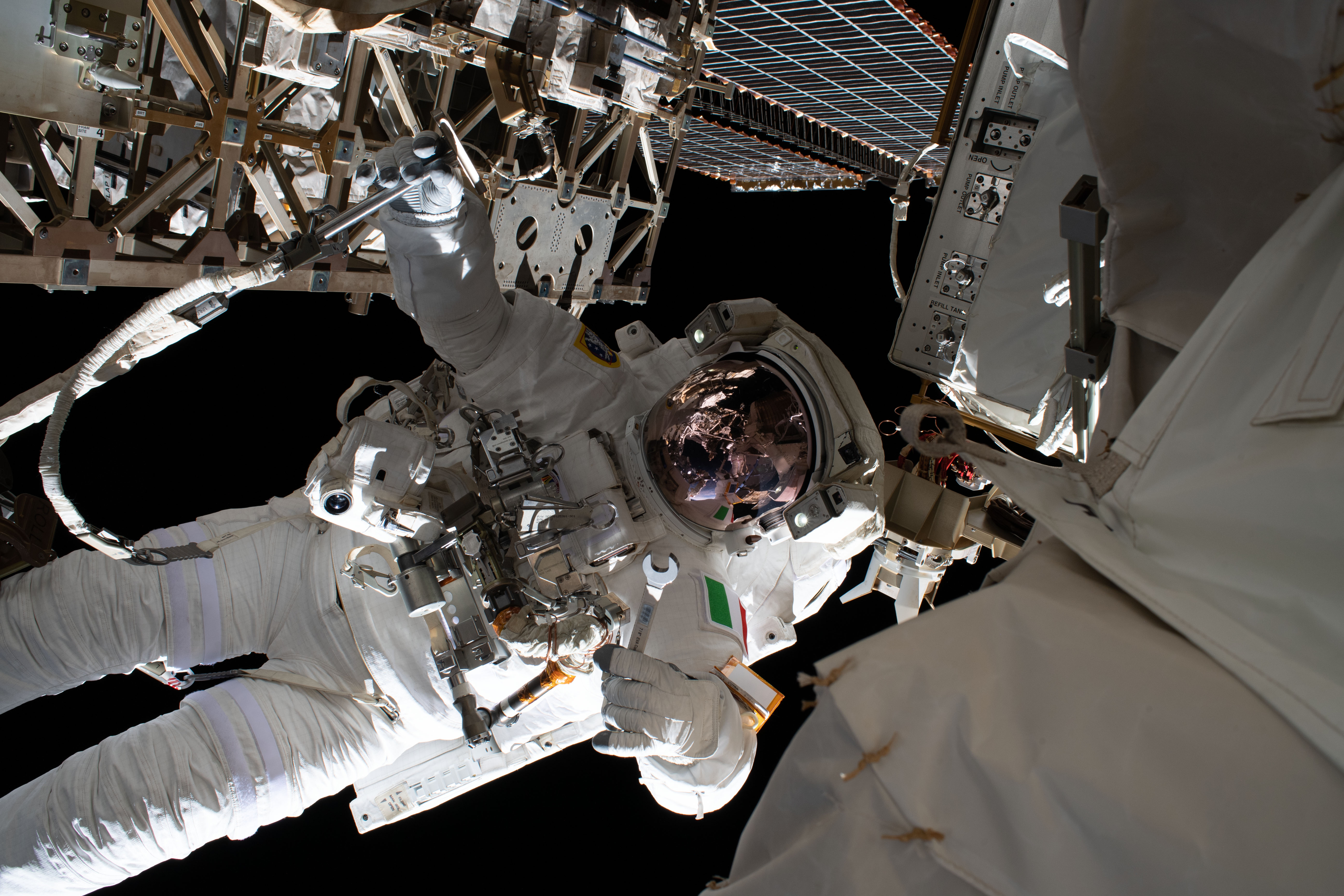 Free download high resolution image - free image free photo free stock image public domain picture -Astronaut Repair the Alpha Magnetic Spectrometer