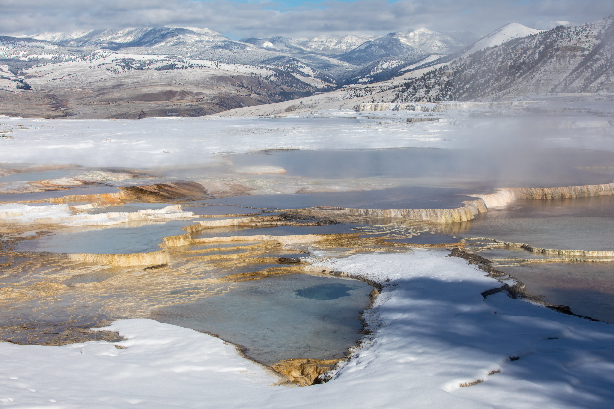 Free download high resolution image - free image free photo free stock image public domain picture -Mammoth Hot Springs