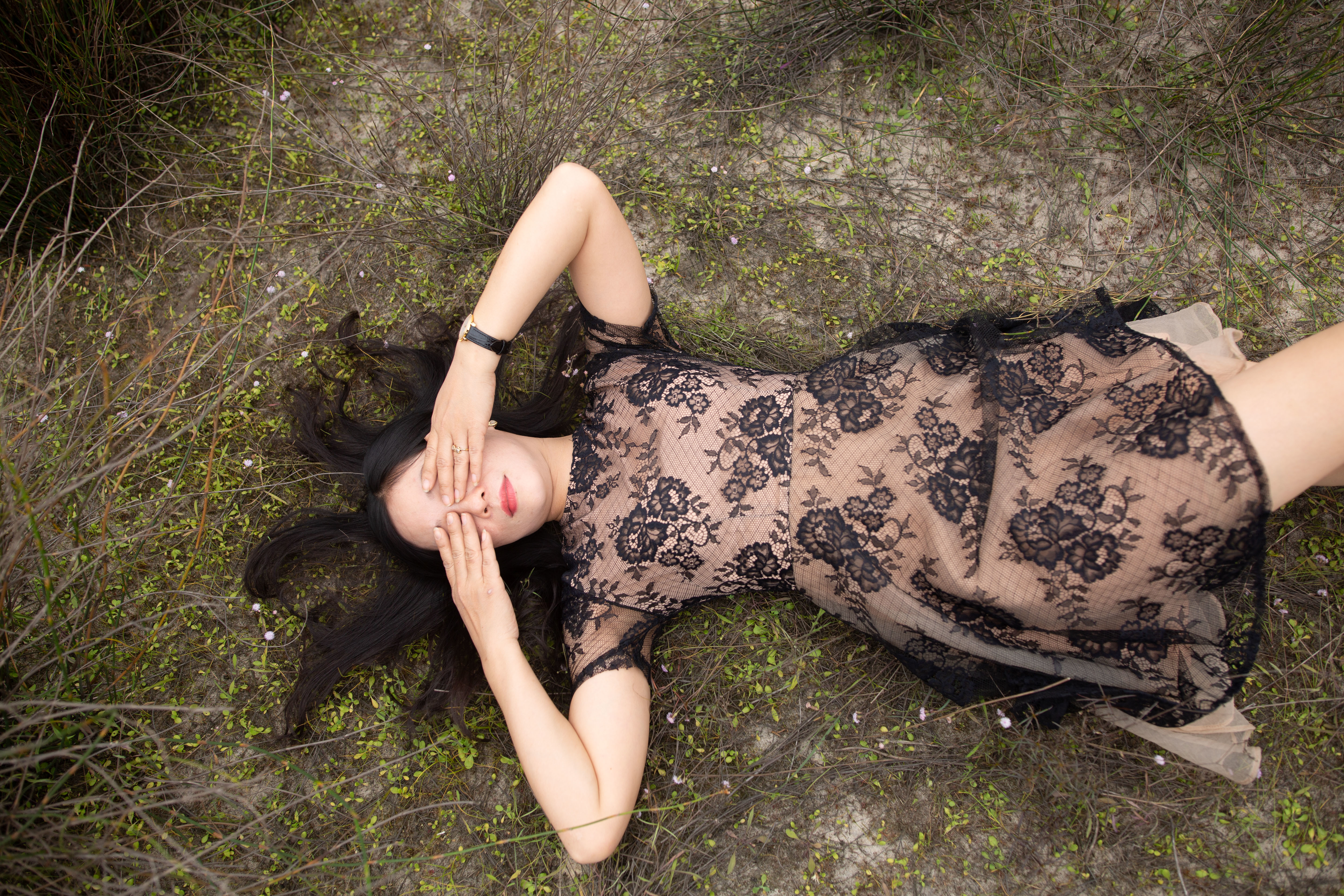 Free download high resolution image - free image free photo free stock image public domain picture -Happy young asian woman lying down on grass in the park