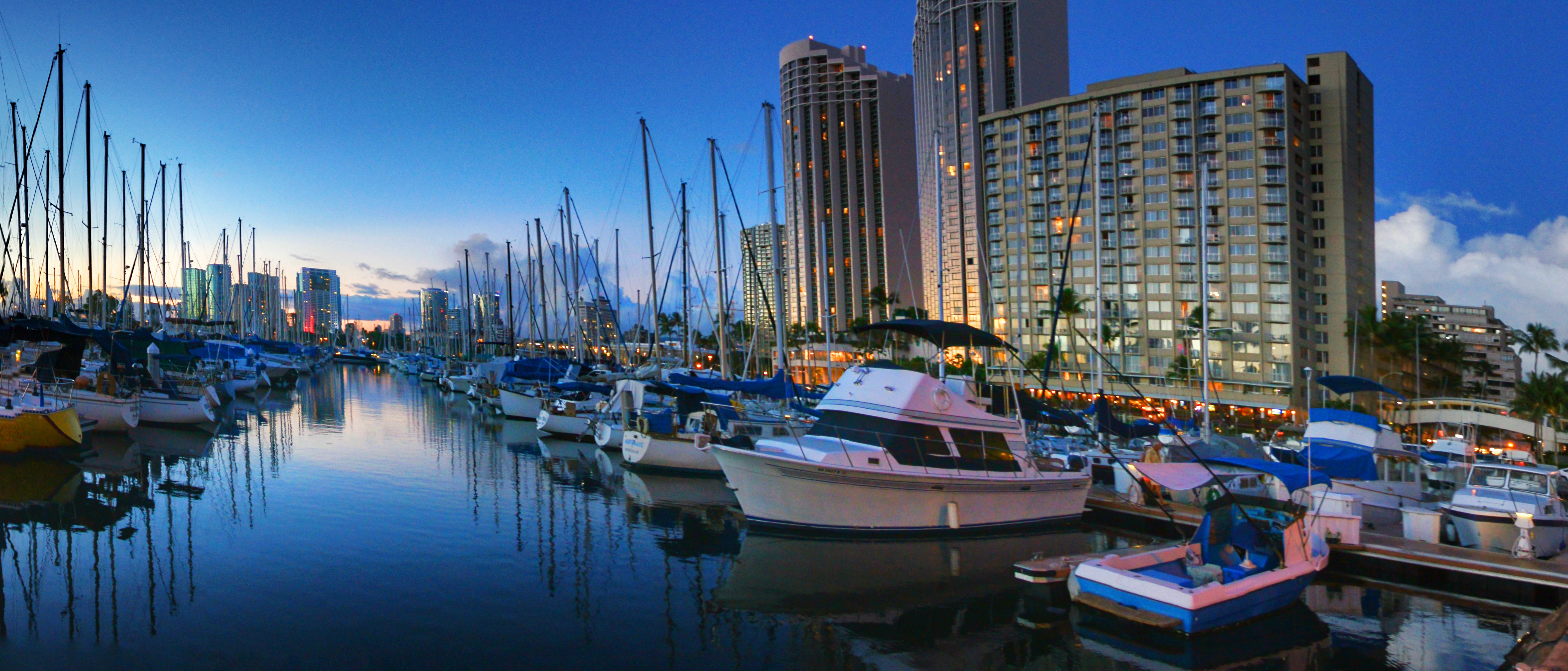 Free download high resolution image - free image free photo free stock image public domain picture -Ala Wai Harbour Honolulu