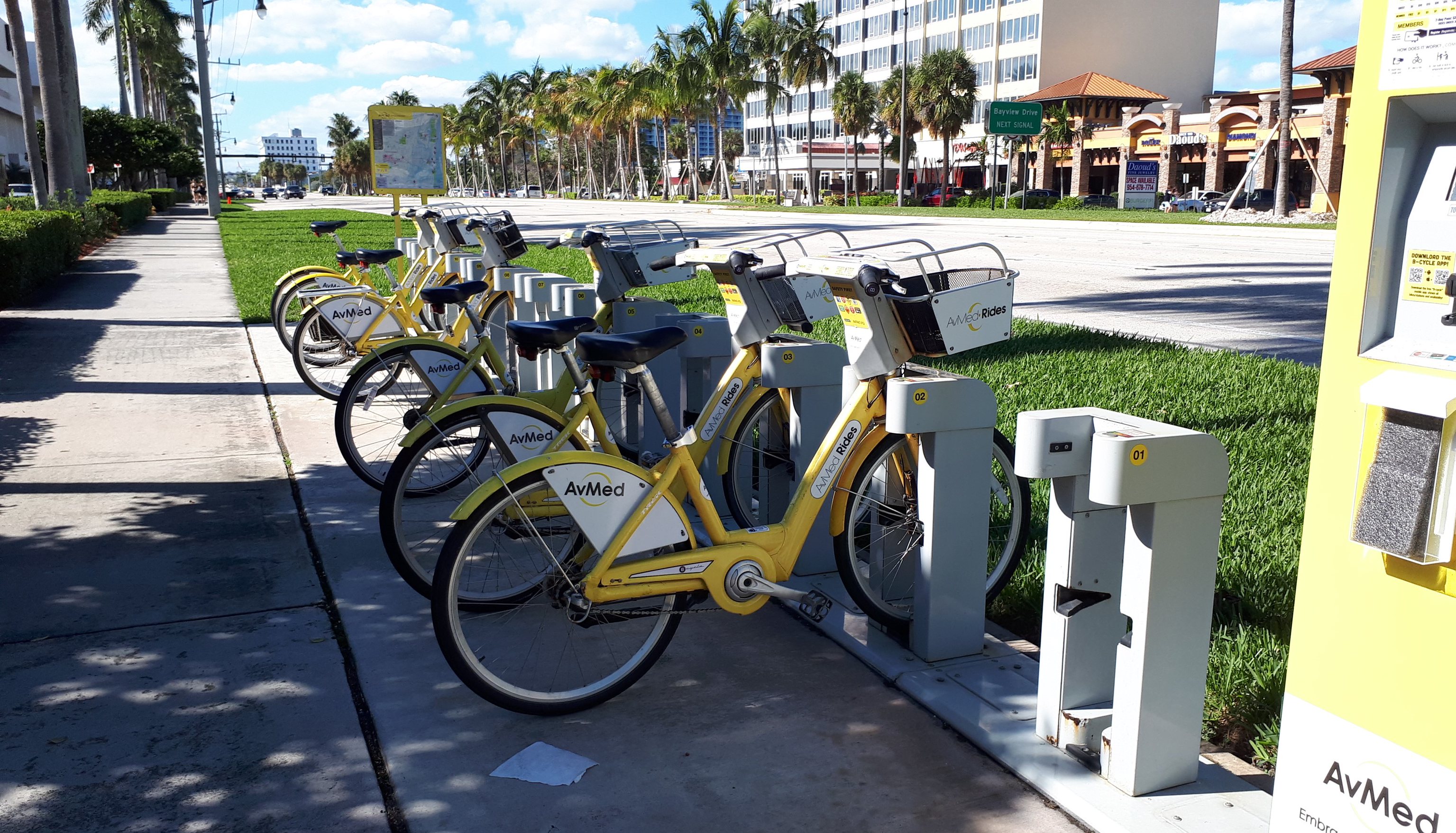 Free download high resolution image - free image free photo free stock image public domain picture -Yellow e-bikes or bicycles in a row at a rental station