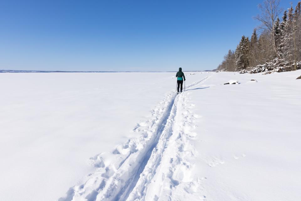 Free download high resolution image - free image free photo free stock image public domain picture  Skiing at Skilak Lake