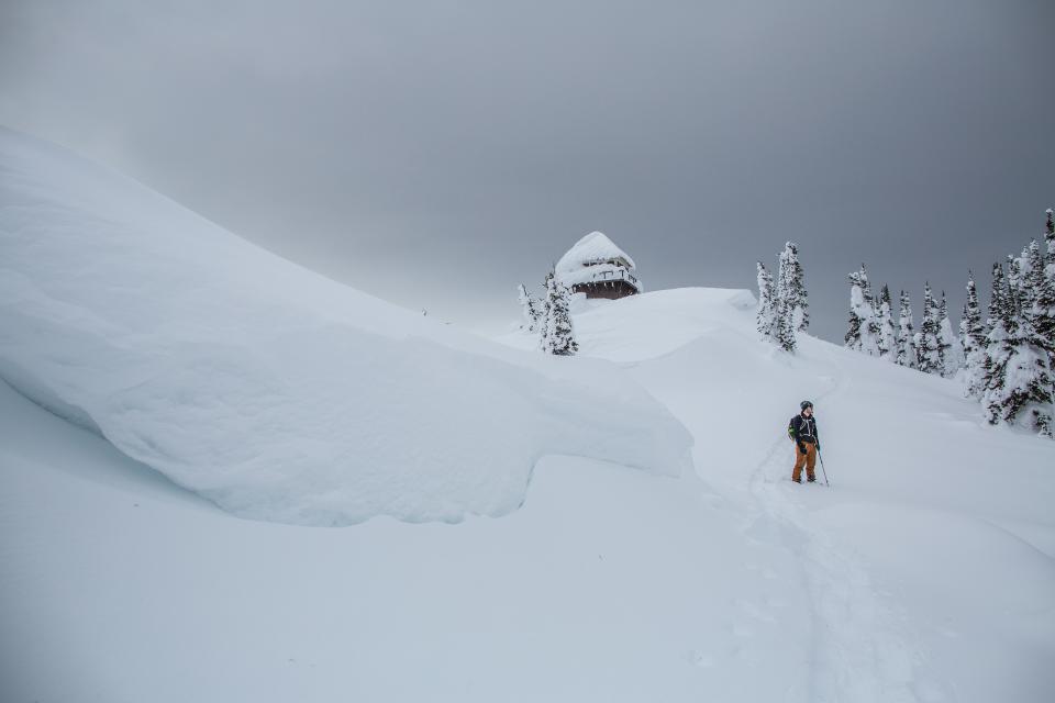 Free download high resolution image - free image free photo free stock image public domain picture  A hiker stands in deep snow