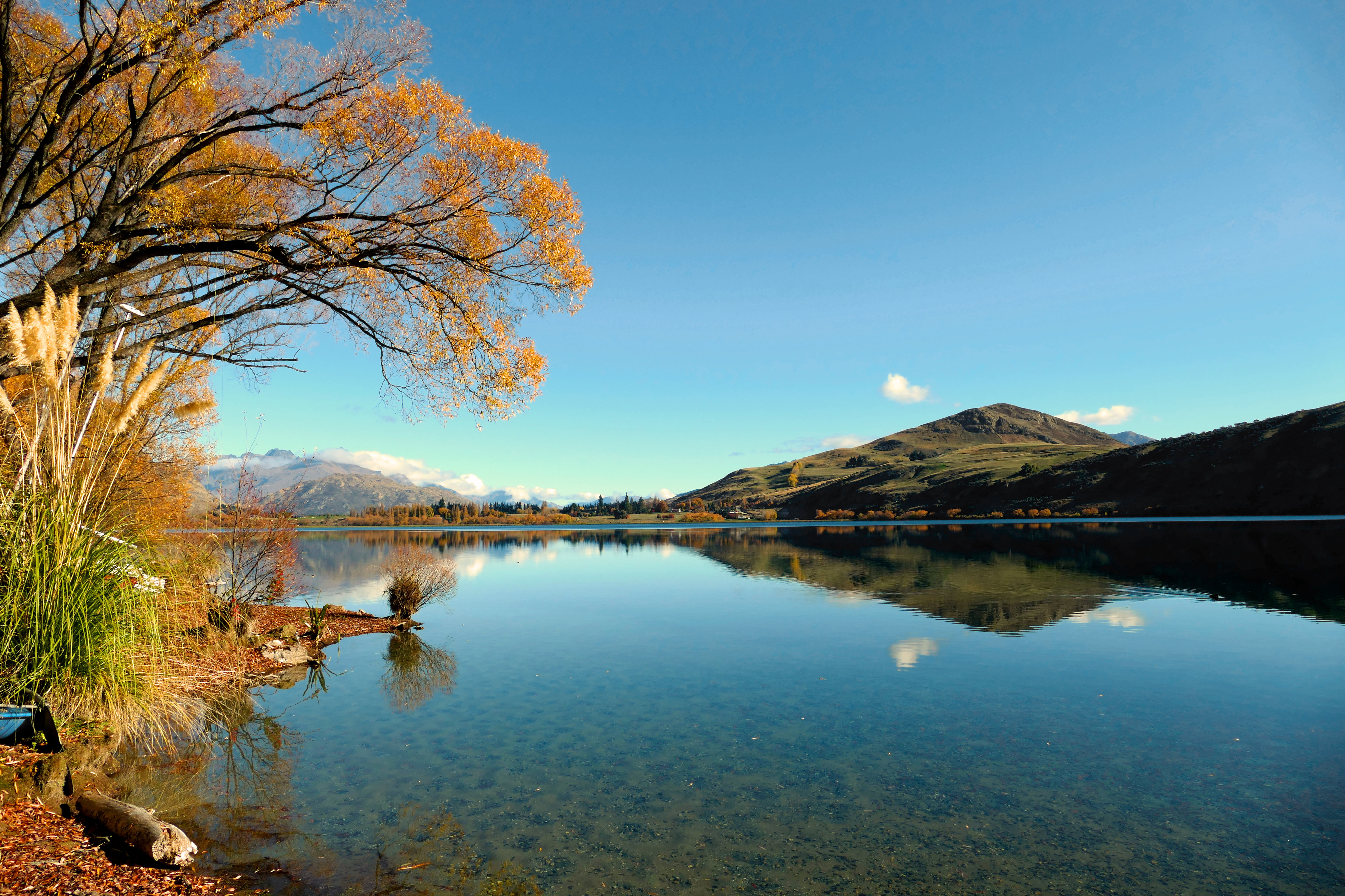 Free download high resolution image - free image free photo free stock image public domain picture -A beautiful reflection at Lake Hayes