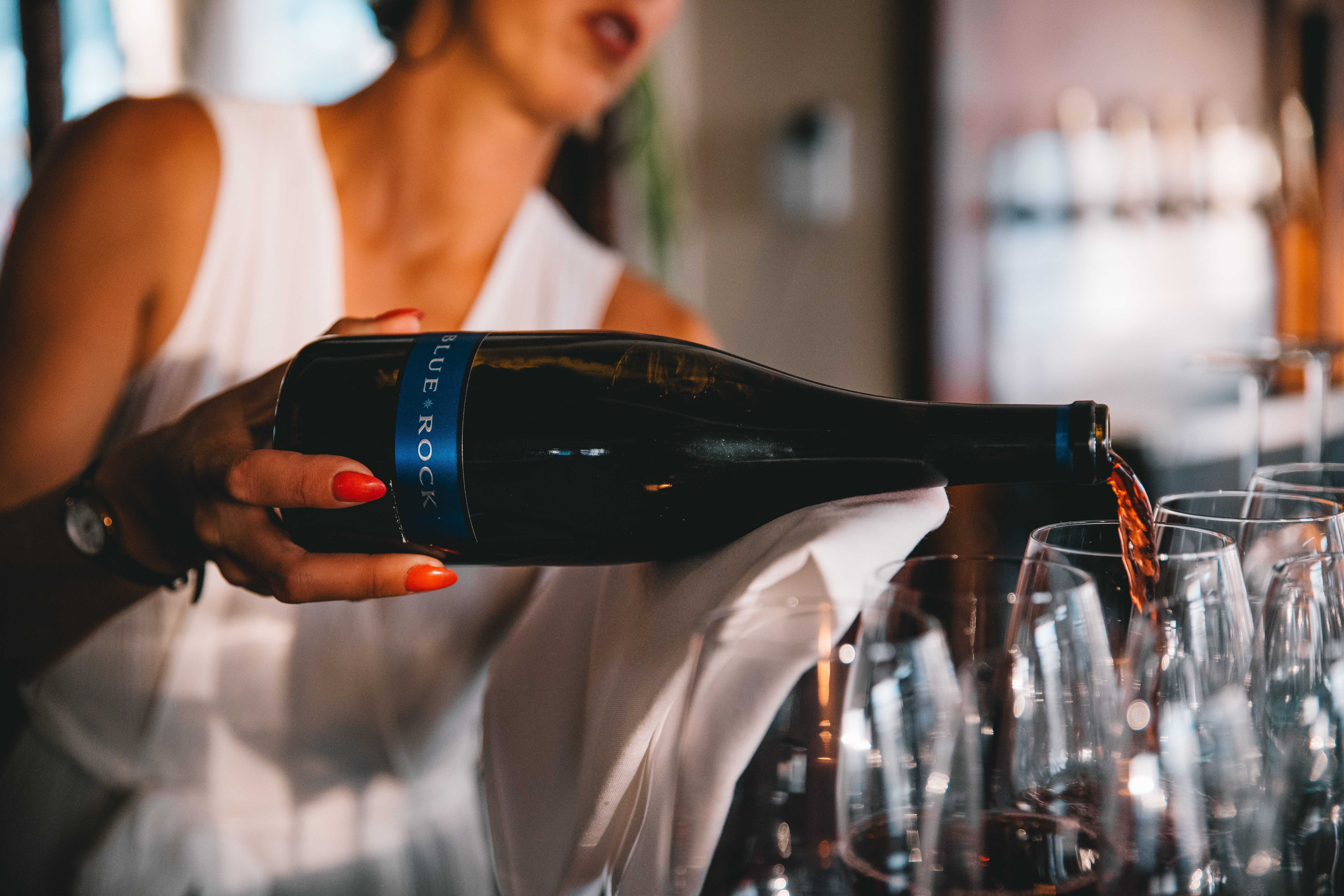 Free download high resolution image - free image free photo free stock image public domain picture -Woman pouring rose wine in glasses